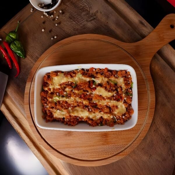 Beef cheese Gratinate